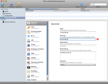 iPhone-KonfigurationsprogrammSchnappschuss003
