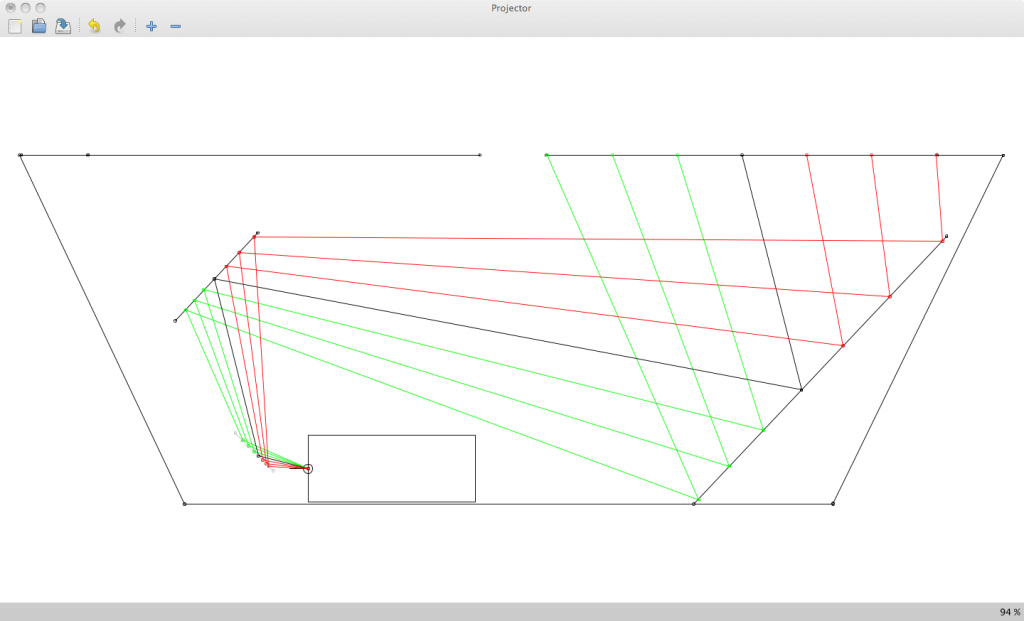 Twintable Projection Scheme